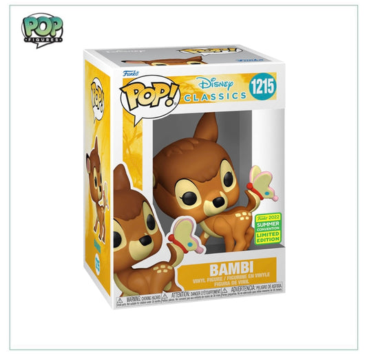 Bambi #1215 Funko Pop! - Disney- SDCC 2022 Shared Exclusive - Angry Cat