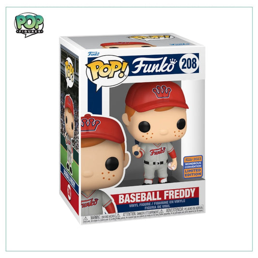 Baseball Freddy #208 Funko Pop! - Wonder Con 2023 Shared Exclusive - Angry Cat