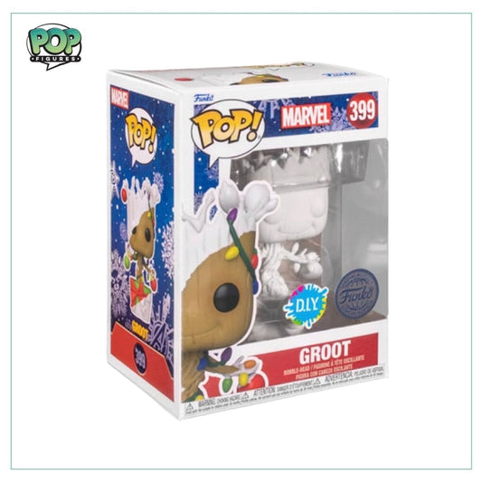 Groot with Lights (DIY) #399 Funko Pop! - Marvel - Special Edition - Angry Cat