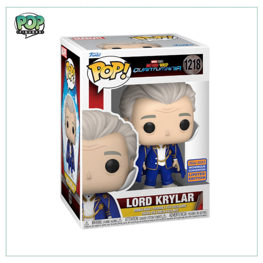 Lord Krylar #1218 Funko Pop! - Ant-Man and the Wasp Quantumania - 2023 Wondrous Convention Exclusive - Angry Cat