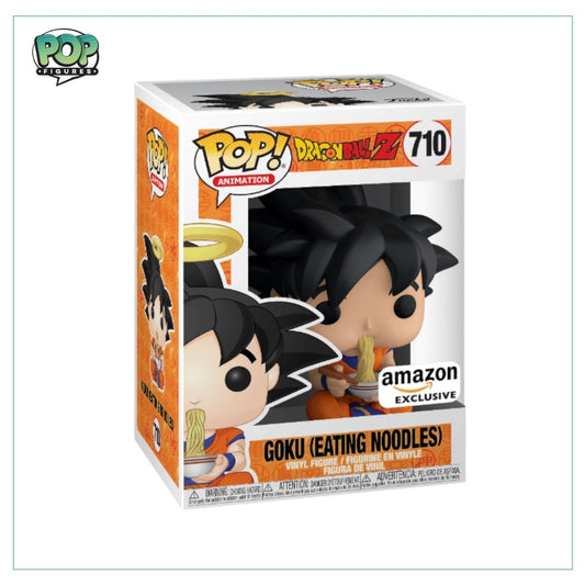Goku (Eating Noodles) #710 Funko Pop! - Dragonball Z - Amazon Exclusive - Angry Cat
