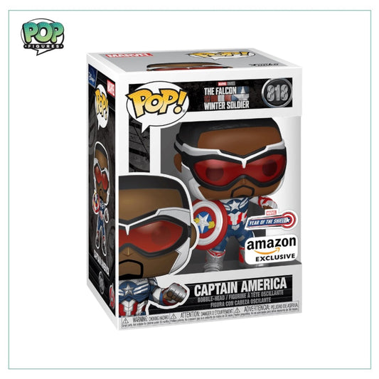 Captain America #818 Funko Pop! - TFAWS - Amazon Exclusive - Angry Cat