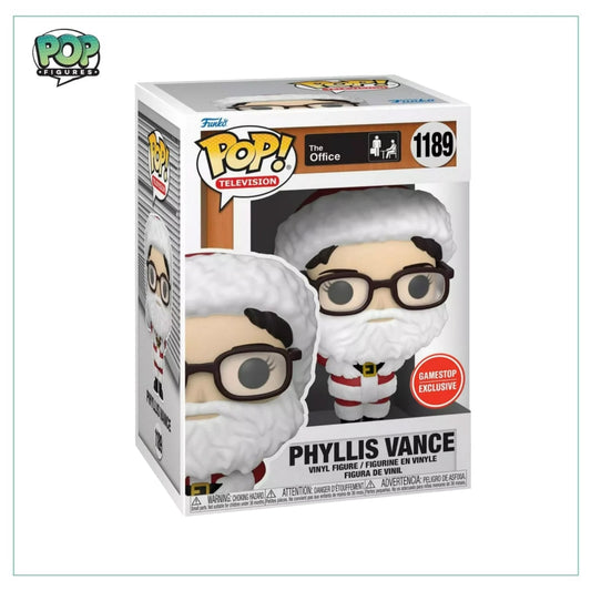 Phyllis Vance #1189 Funko Pop! - The Office - GameStop Exclusive - Angry Cat