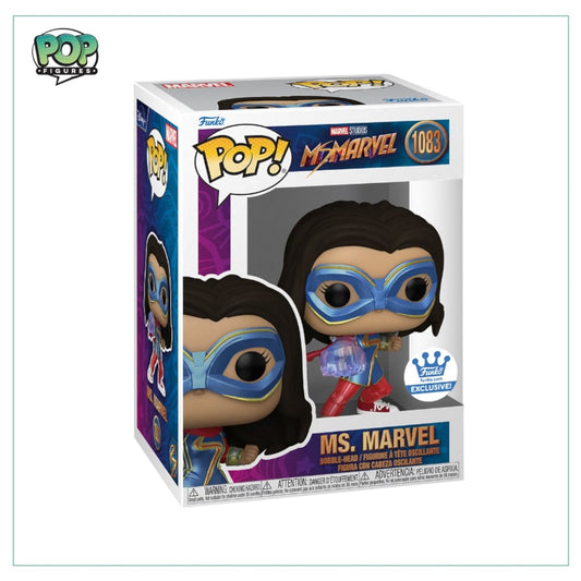 Ms. Marvel #1083 (w/ Big Fist) Funko Pop! - Ms Marvel - Funko Shop Exclusive - Angry Cat