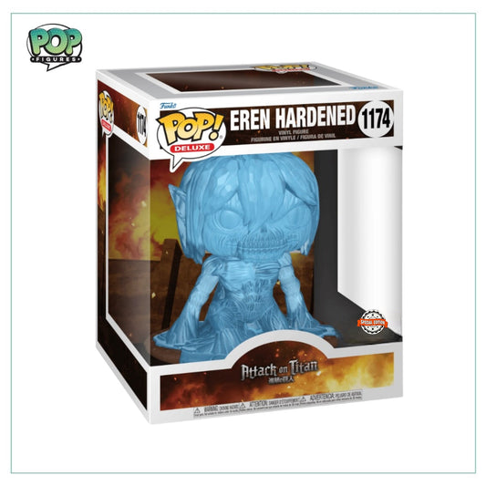 Eren Hardened #1174 Deluxe Funko Pop! - Attack on Titan - Special Edition - Angry Cat