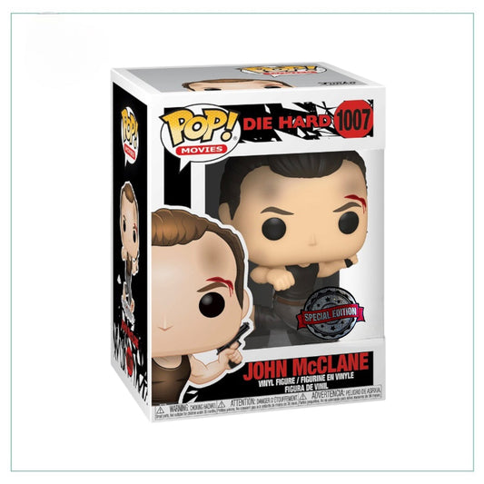 John McClane #1007 Funko Pop! - Die Hard - Special Edition - Angry Cat