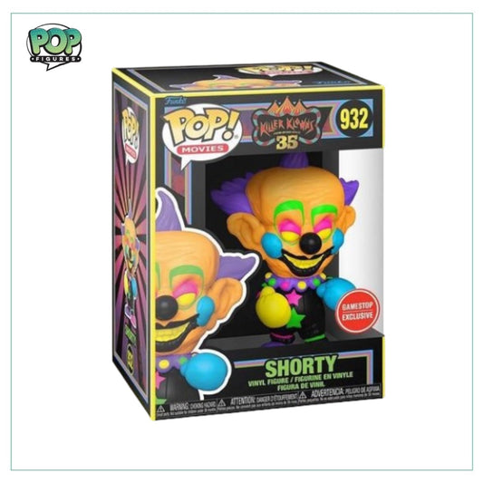 Shorty #932 (Blacklight) Funko Pop! - Killer Klowns from Outer Space 35 - Gamestop Exclusive - Angry Cat