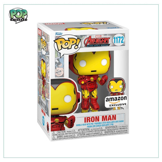 Iron Man #1172 Funko Pop! - Avengers Beyond Earth's Mightiest - Amazon Exclusive - Angry Cat