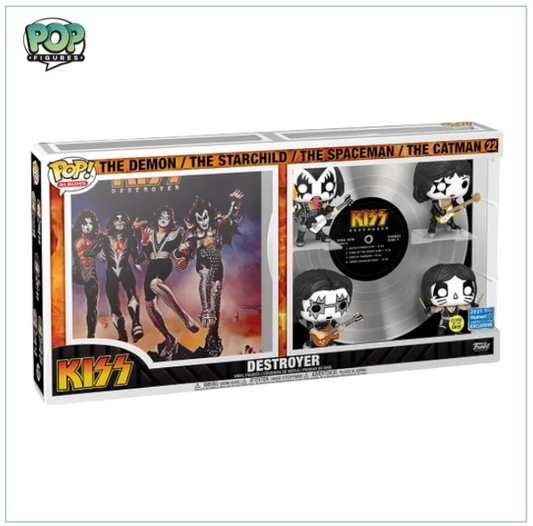 Kiss: Destroyer (Glow In The Dark) #22 Deluxe Funko Album! Kiss, Special Edition - Angry Cat