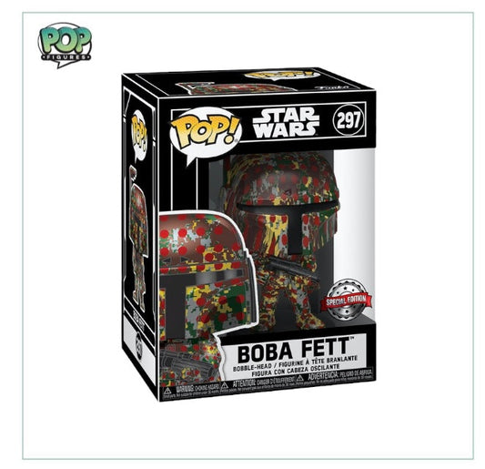 Boba Fett #297 (Futura) Funko Pop! Star Wars - Special Edition - Sealed in Stack - Angry Cat