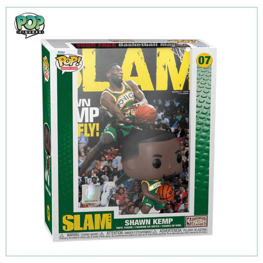 Shawn Kemp #07 Deluxe Funko Magazine Cover - NBA - Angry Cat