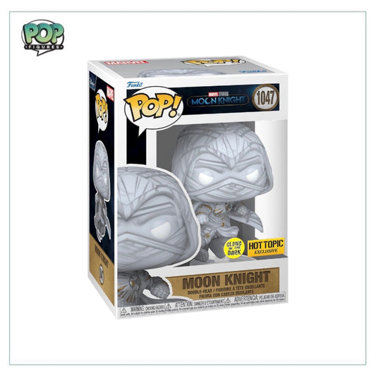 Moon Knight #1047 (Glows in The Dark) Funko Pop! - Moon Knight - Hot Topic Exclusive - Angry Cat
