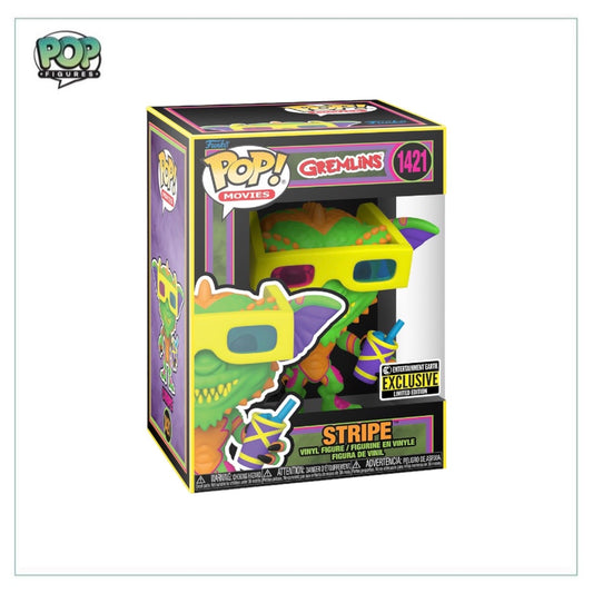 Stripe #1421 (Blacklight) Funko Pop! - Gremlins - Entertainment Earth Exclusive - Angry Cat