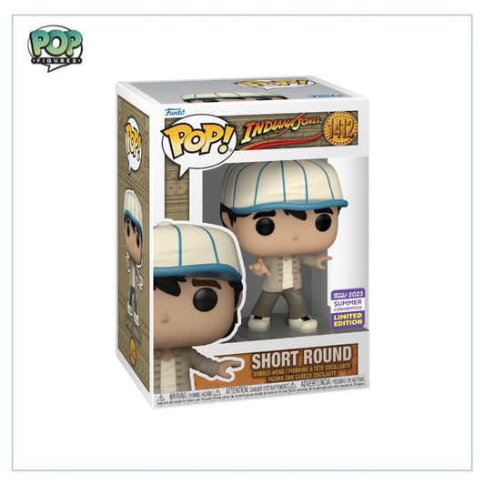 Short Round the Temple of Doom #1412 Funko Pop! - Indiana Jones - SDCC 2023 Shared Exclusive - Angry Cat