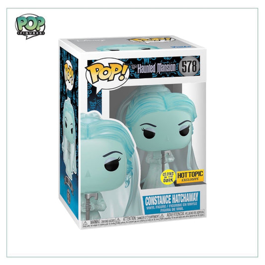 Constance Hatchaway #578 (Glows in the Dark) Funko Pop! - The Haunted Mansion - Hot Topic Exclusive - Angry Cat