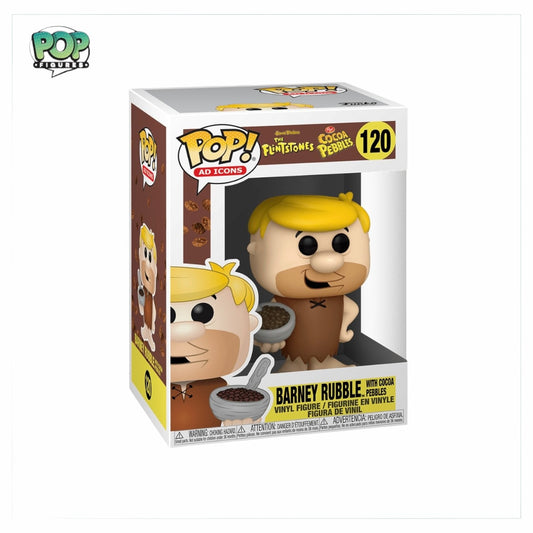 Barney Rubble with Cocoa Pebbles #120 Funko Pop! The Flintstones - Angry Cat
