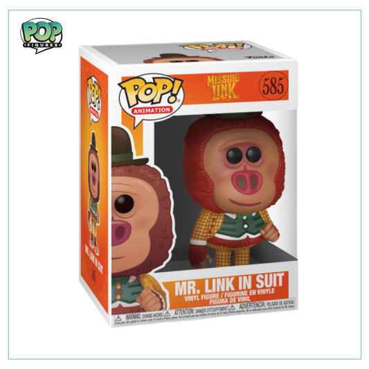 Mr Link in Suit #585 Funko Pop! - Missing Link - Angry Cat