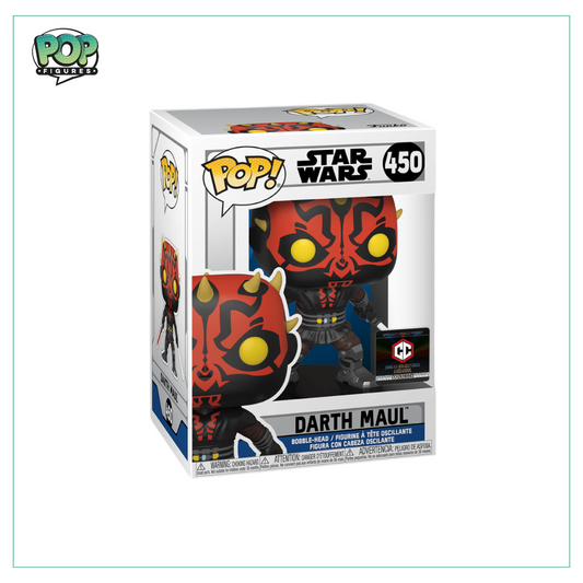 Darth Maul #450 Funko Pop! - Chalice Collectibles Exclusive - Angry Cat