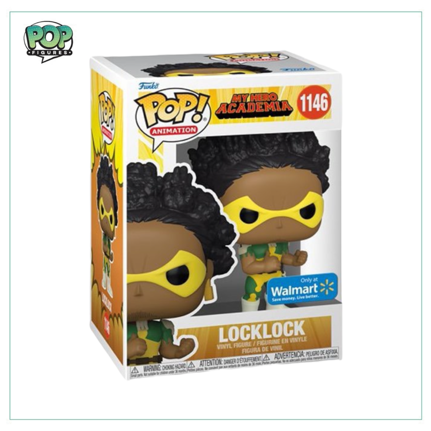 Locklock #1146 Funko Pop! My Hero Academia - Walmart Exclusive - Angry Cat