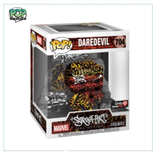 Daredevil #704 Deluxe Funko Pop! Street Art Collection - GameStop Exclusive - Angry Cat