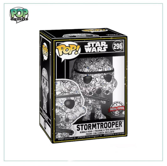 Stormtrooper (Futura) #296 Funko Pop! Star Wars - Special Edition - Angry Cat