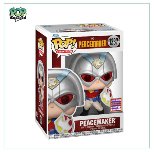 Peacemaker #1237 Funko Pop! DC - 2022 Funko Wonderous Convention Limited Edition - Angry Cat