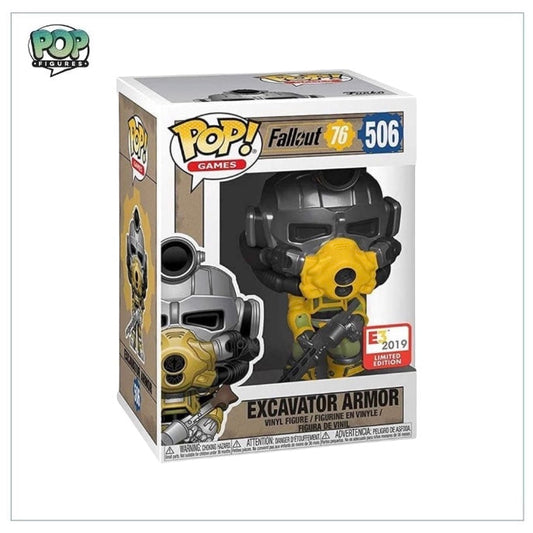 Excavator Armour #506 Funko Pop! -  Fallout 76 - E3 2019 Limited Edition - Angry Cat