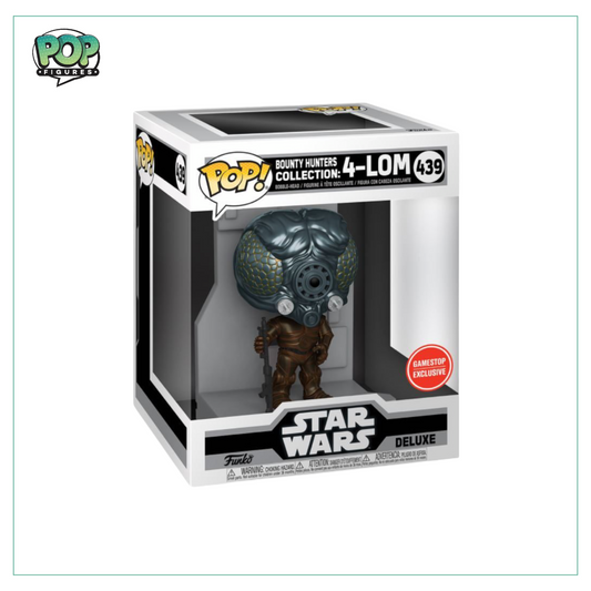 Bounty Hunters Collection: 4-Lom #439 Deluxe Funko Pop! Star Wars - Gamestop Exclusive - Angry Cat