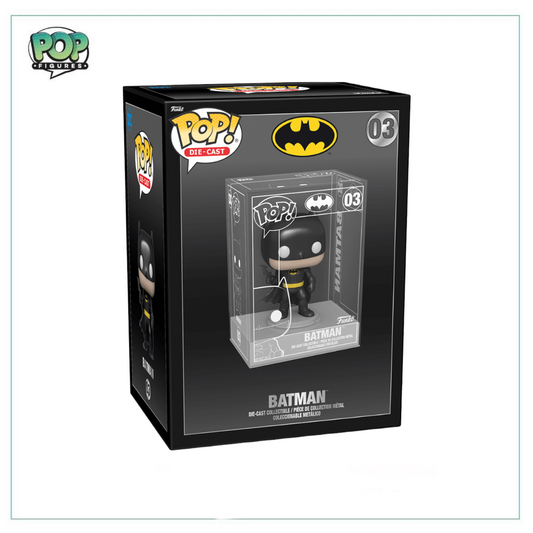 Batman (Die-Cast) #03 Funko Pop! - DC - Funko Shop Exclusive - Angry Cat