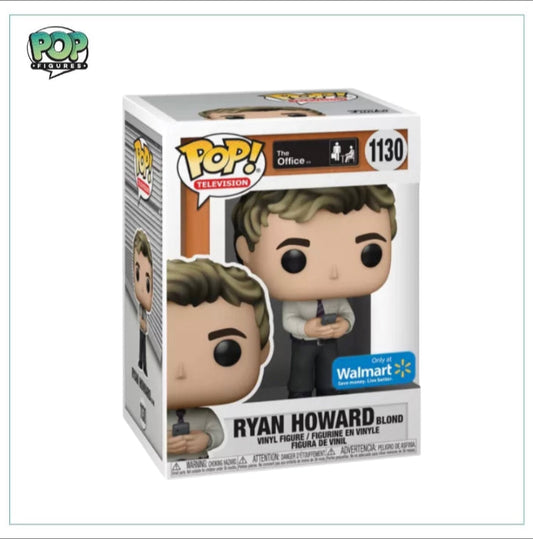 Ryan Howard (Blond) #1130 Funko Pop! The Office, Walmart Exclusive - Angry Cat