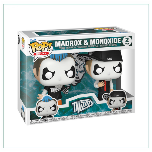 Madrox & Monoxide 2 Pack Funko Pop! - Twiztid - Rocks - Angry Cat