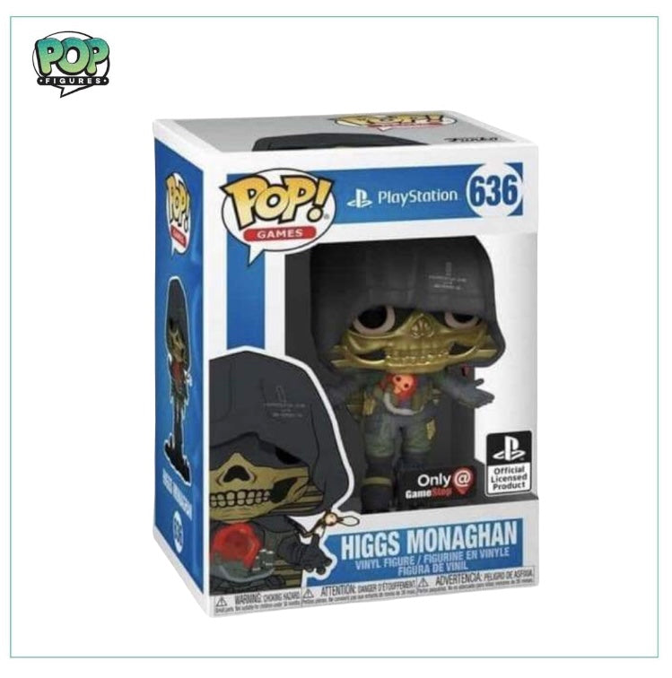 Higgs Monaghan #636 Funko Pop! PlayStation, GameStop Exclusive,  PlayStation Official Product - Angry Cat