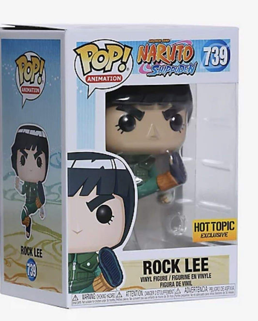 Rock Lee #739 Funko Pop! Naruto Shippuden, Hot Topic - Angry Cat