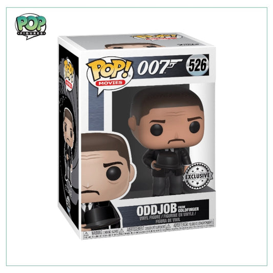 Oddjob #526 Funko Pop! - 007 - Exclusive - Angry Cat