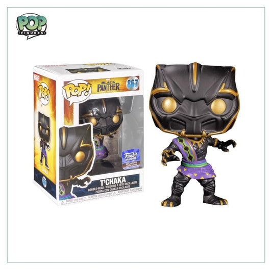 T'Chaka #867 Funko Pop! Marvel: Black Panther - Funko HQ Exclusive - Angry Cat
