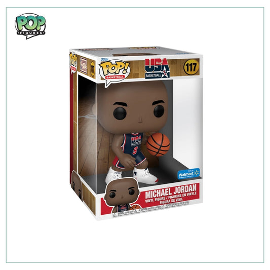 Michael Jordan #117 Deluxe 10” Funko Pop! - Basketball - Walmart Exclusive - Angry Cat
