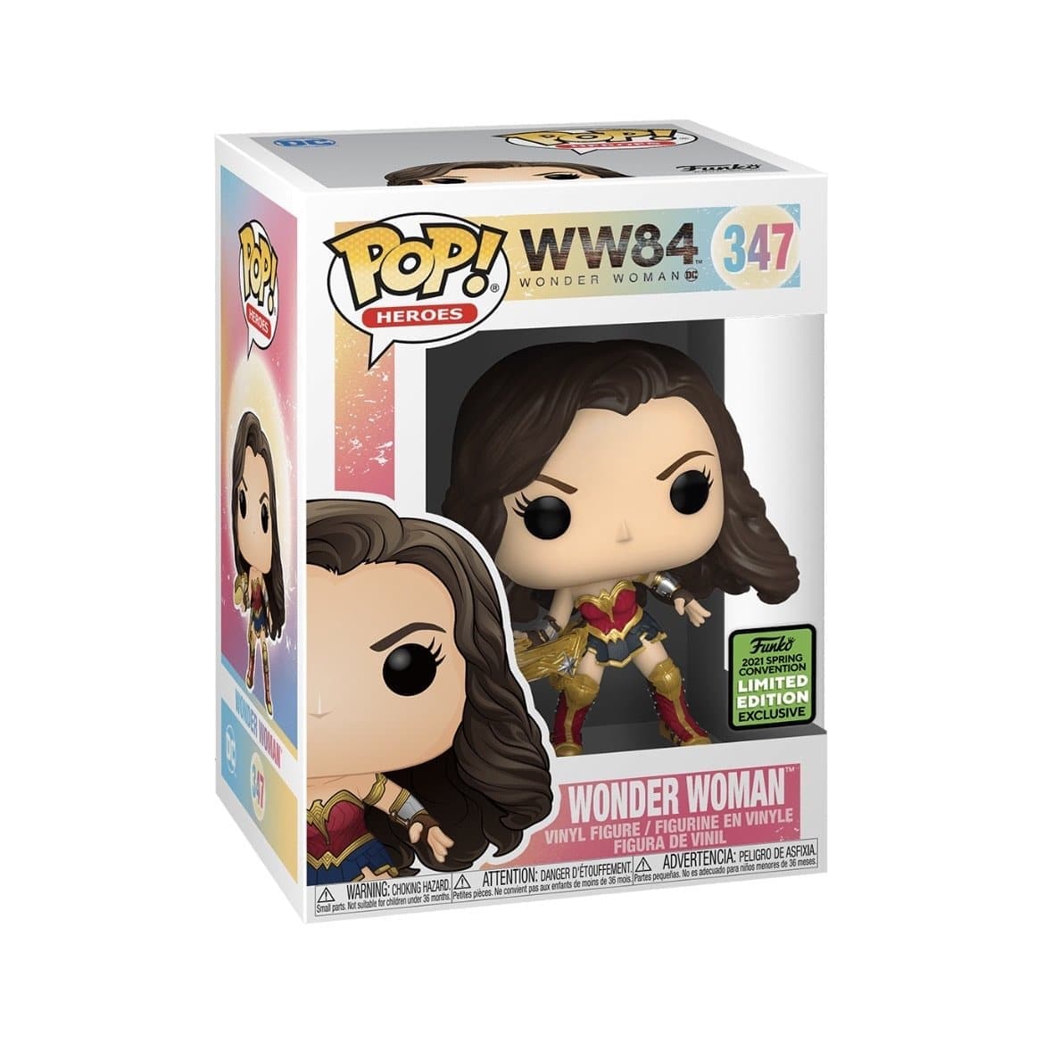 Wonder Woman #347 Funko Pop! WW84, ECCC 2021 Shared Exclusive - Angry Cat