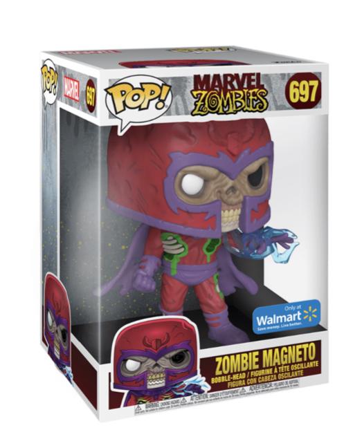 Zombie Magneto #697 Deluxe 10” Funko Pop! Marvel Zombies, Walmart Exclusive - Angry Cat
