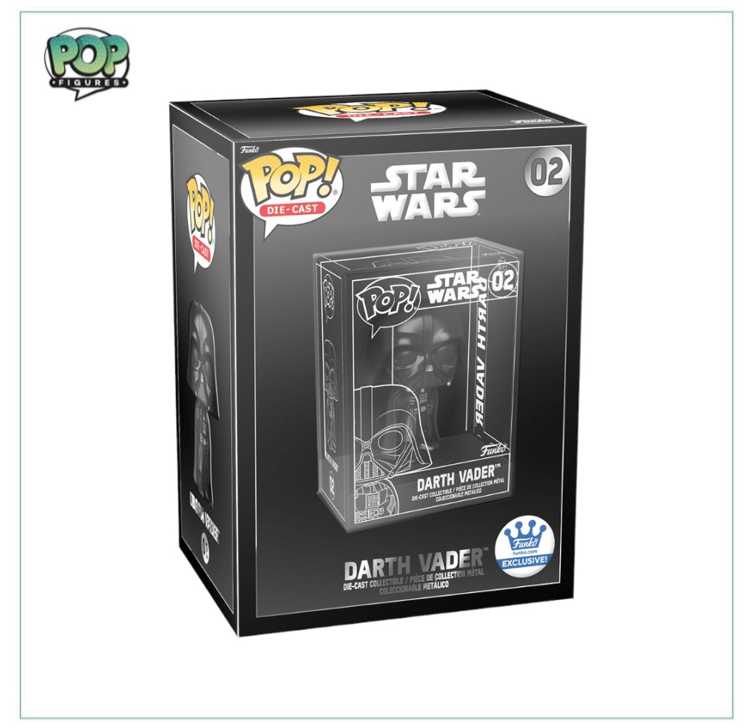 Darth Vader (Die Cast) #02 Funko Pop! - Star Wars - Funko Shop Exclusive - Chance Of Chase - Angry Cat