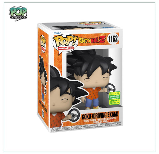 Goku (Driving Exam) #1162 Funko Pop! - Dragon Ball Z - SDCC 2022 Shared Exclusive - Angry Cat