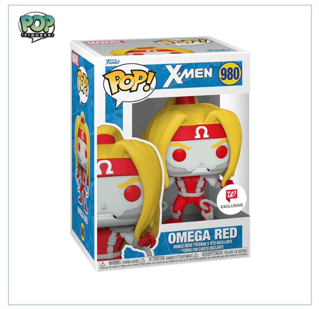 Omega Red #980 Funko Pop! - X-Men - Walgreens Exclusive - Angry Cat