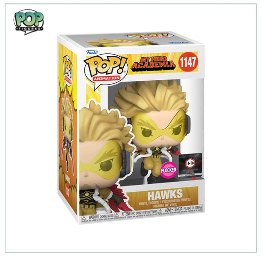 Hawkes (Flocked) #1147 Funko Pop! - My Hero Academia - Chalice Collectibles Exclusive - Angry Cat