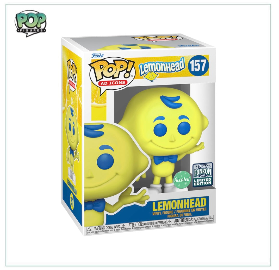 Lemonhead #157 (Scented) Funko Pop! - Ad Icons - Funkon 2022 Shared Exclusive - Angry Cat
