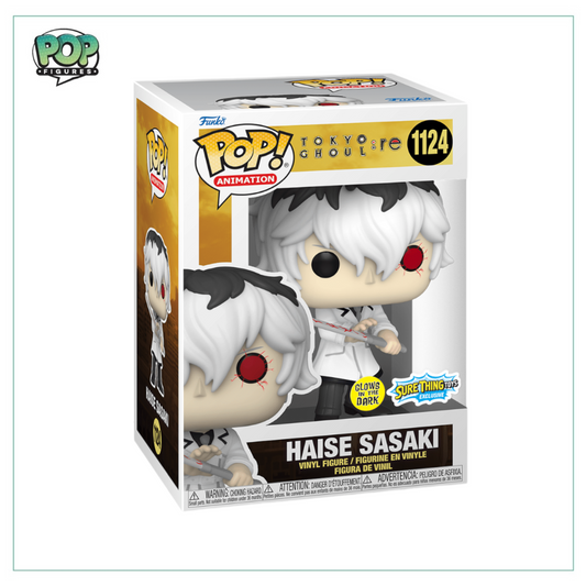 Haise Sasaki #1124 Funko POP! - Tokyo Ghoul - Glows in the Dark Sure Thing Toys Exclusive - Angry Cat