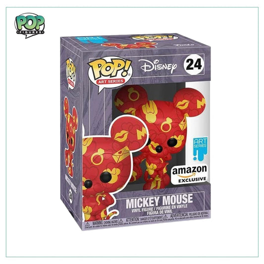 Mickey Mouse (Art Series) #24 Funko Pop! - Disney -  Amazon Exclusive - Angry Cat