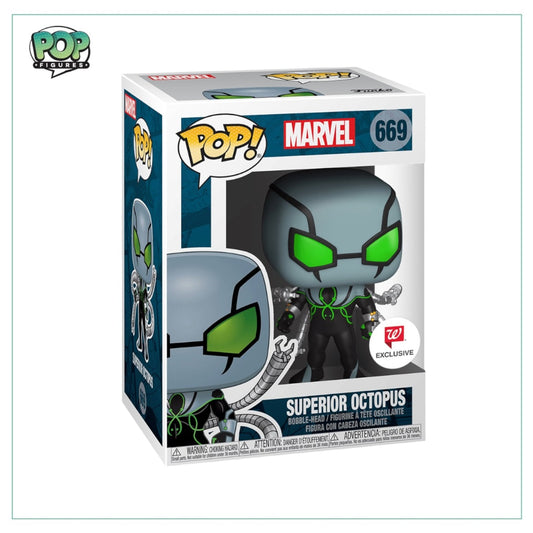 Superior Octopus #669 Funko Pop! - Marvel - Walgreens Exclusive - Angry Cat