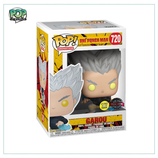 Garou (Glows In The Dark) #720 Funko Pop! -  One Punch Man - Special Edition - Angry Cat