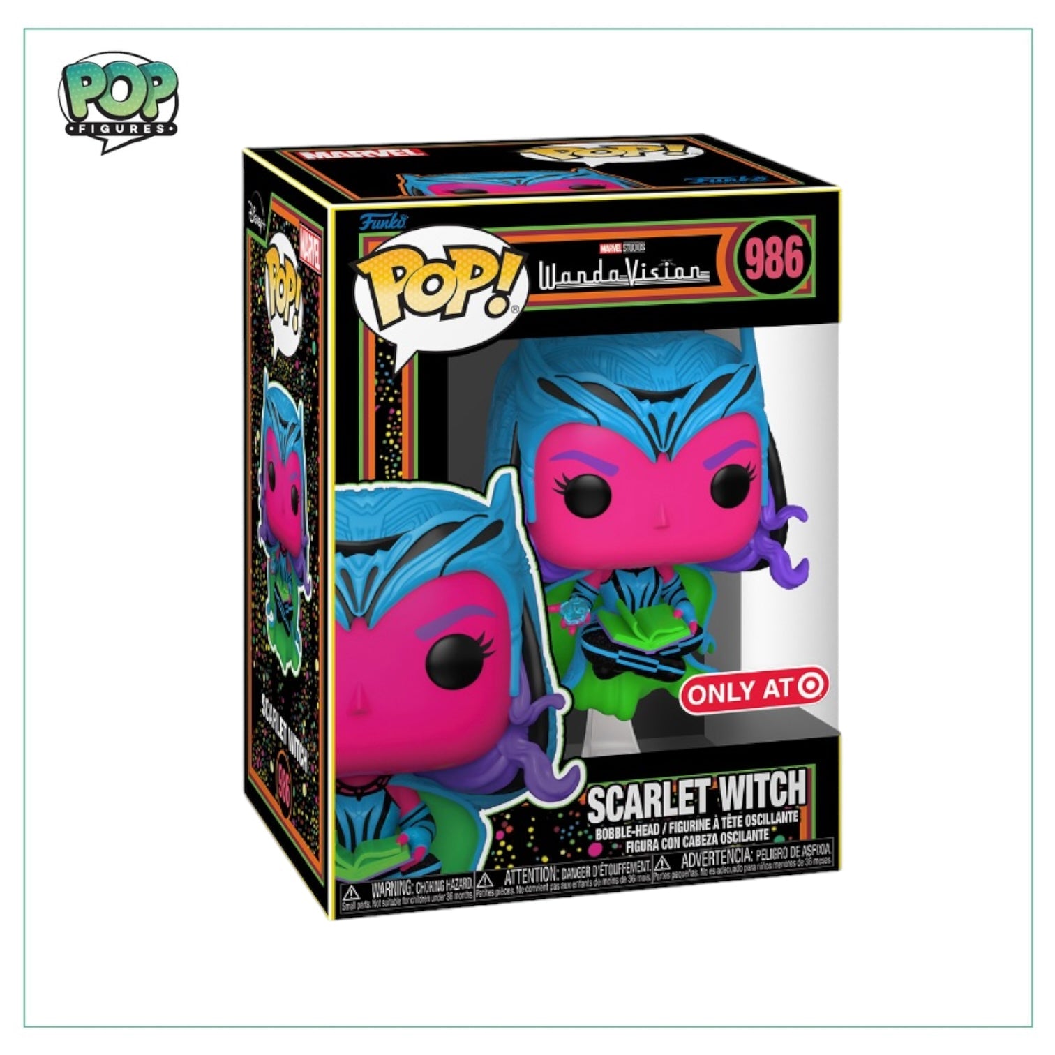 Scarlet Witch #986 Funko Pop! - Wanda Vision - Target - Angry Cat