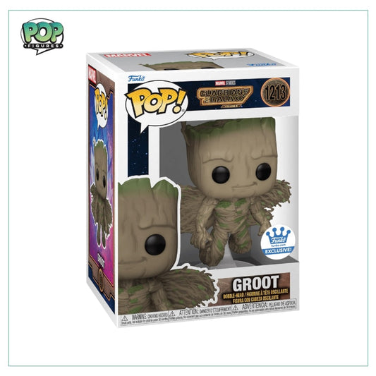 Groot #1213 (w/ Wings) Funko Pop! - Guardians of the Galaxy Volume 3 - Funko Shop Exclusive - Angry Cat