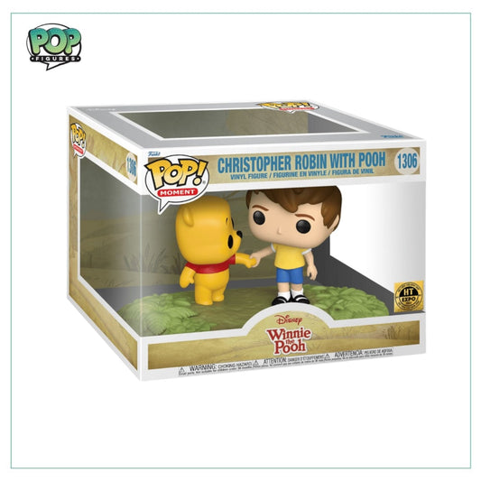 Christopher Robin with Pooh #1306 Funko Moment Pop! - Winnie the Pooh - Hot Topic Exclusive - Angry Cat